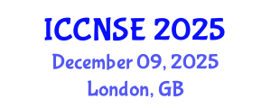 International Conference on Cognitive and Neural Systems Engineering (ICCNSE) December 09, 2025 - London, United Kingdom