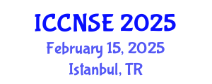 International Conference on Cognitive and Neural Systems Engineering (ICCNSE) February 15, 2025 - Istanbul, Turkey