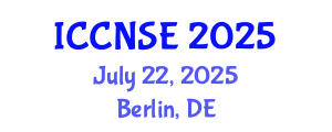 International Conference on Cognitive and Neural Systems Engineering (ICCNSE) July 22, 2025 - Berlin, Germany
