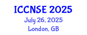 International Conference on Cognitive and Neural Systems Engineering (ICCNSE) July 26, 2025 - London, United Kingdom