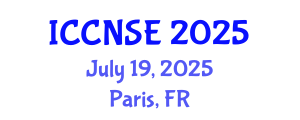 International Conference on Cognitive and Neural Systems Engineering (ICCNSE) July 19, 2025 - Paris, France