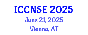 International Conference on Cognitive and Neural Systems Engineering (ICCNSE) June 21, 2025 - Vienna, Austria