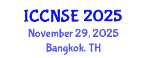International Conference on Cognitive and Neural Systems Engineering (ICCNSE) November 29, 2025 - Bangkok, Thailand