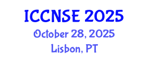 International Conference on Cognitive and Neural Systems Engineering (ICCNSE) October 28, 2025 - Lisbon, Portugal