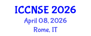 International Conference on Cognitive and Neural Systems Engineering (ICCNSE) April 08, 2026 - Rome, Italy