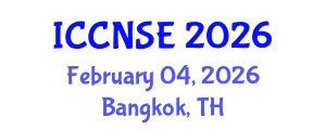 International Conference on Cognitive and Neural Systems Engineering (ICCNSE) February 04, 2026 - Bangkok, Thailand