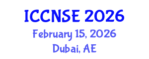 International Conference on Cognitive and Neural Systems Engineering (ICCNSE) February 15, 2026 - Dubai, United Arab Emirates