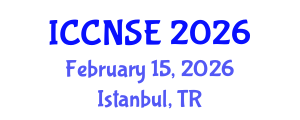 International Conference on Cognitive and Neural Systems Engineering (ICCNSE) February 15, 2026 - Istanbul, Turkey