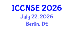 International Conference on Cognitive and Neural Systems Engineering (ICCNSE) July 22, 2026 - Berlin, Germany