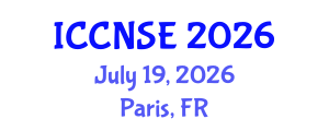 International Conference on Cognitive and Neural Systems Engineering (ICCNSE) July 19, 2026 - Paris, France