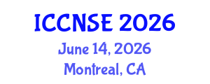 International Conference on Cognitive and Neural Systems Engineering (ICCNSE) June 14, 2026 - Montreal, Canada