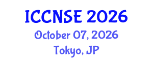 International Conference on Cognitive and Neural Systems Engineering (ICCNSE) October 07, 2026 - Tokyo, Japan