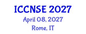International Conference on Cognitive and Neural Systems Engineering (ICCNSE) April 08, 2027 - Rome, Italy International Conference on Cognitive and Neural Systems Engineering (ICCNSE) April 08, 2027 - Rome, Italy