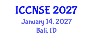 International Conference on Cognitive and Neural Systems Engineering (ICCNSE) January 14, 2027 - Bali, Indonesia International Conference on Cognitive and Neural Systems Engineering (ICCNSE) January 14, 2027 - Bali, Indonesia