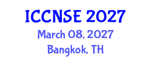 International Conference on Cognitive and Neural Systems Engineering (ICCNSE) March 08, 2027 - Bangkok, Thailand International Conference on Cognitive and Neural Systems Engineering (ICCNSE) March 08, 2027 - Bangkok, Thailand