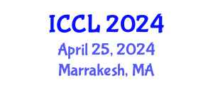 International Conference on Cognitive Linguistics (ICCL) April 25, 2024 - Marrakesh, Morocco