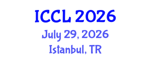 International Conference on Cognitive Linguistics (ICCL) July 29, 2026 - Istanbul, Turkey