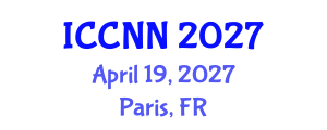 International Conference on Cognitive Neuroscience and Neuropsychology (ICCNN) April 19, 2027 - Paris, France International Conference on Cognitive Neuroscience and Neuropsychology (ICCNN) April 19, 2027 - Paris, France