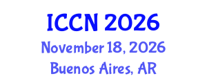 International Conference on Cognitive Neuroscience (ICCN) November 18, 2026 - Buenos Aires, Argentina International Conference on Cognitive Neuroscience (ICCN) November 18, 2026 - Buenos Aires, Argentina