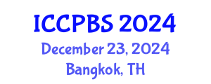 International Conference on Cognitive, Psychological and Behavioral Sciences (ICCPBS) December 23, 2024 - Bangkok, Thailand