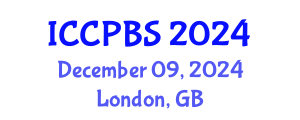International Conference on Cognitive, Psychological and Behavioral Sciences (ICCPBS) December 09, 2024 - London, United Kingdom