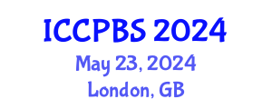 International Conference on Cognitive, Psychological and Behavioral Sciences (ICCPBS) May 23, 2024 - London, United Kingdom