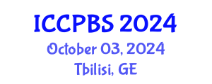 International Conference on Cognitive, Psychological and Behavioral Sciences (ICCPBS) October 03, 2024 - Tbilisi, Georgia