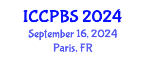 International Conference on Cognitive, Psychological and Behavioral Sciences (ICCPBS) September 16, 2024 - Paris, France