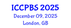 International Conference on Cognitive, Psychological and Behavioral Sciences (ICCPBS) December 09, 2025 - London, United Kingdom