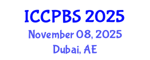 International Conference on Cognitive, Psychological and Behavioral Sciences (ICCPBS) November 08, 2025 - Dubai, United Arab Emirates