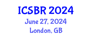 International Conference on Cognitive Science and Brain Research (ICSBR) June 27, 2024 - London, United Kingdom