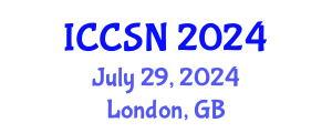 International Conference on Cognitive Science and Neuropsychology (ICCSN) July 29, 2024 - London, United Kingdom