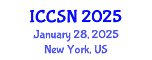 International Conference on Cognitive Science and Neuropsychology (ICCSN) January 28, 2025 - New York, United States