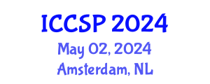 International Conference on Cognitive Science and Psychology (ICCSP) May 02, 2024 - Amsterdam, Netherlands
