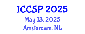 International Conference on Cognitive Science and Psychology (ICCSP) May 13, 2025 - Amsterdam, Netherlands
