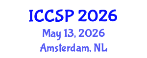 International Conference on Cognitive Science and Psychology (ICCSP) May 13, 2026 - Amsterdam, Netherlands