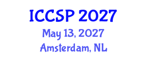 International Conference on Cognitive Science and Psychology (ICCSP) May 13, 2027 - Amsterdam, Netherlands International Conference on Cognitive Science and Psychology (ICCSP) May 13, 2027 - Amsterdam, Netherlands