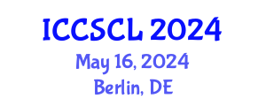 International Conference on Cognitive Science, Consciousness and Linguistics (ICCSCL) May 16, 2024 - Berlin, Germany