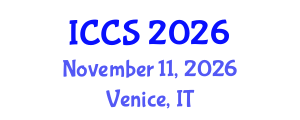 International Conference on Cognitive Science (ICCS) November 11, 2026 - Venice, Italy