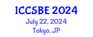 International Conference on Cognitive, Social and Behavioural Sciences (ICCSBE) July 22, 2024 - Tokyo, Japan