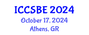 International Conference on Cognitive, Social and Behavioural Sciences (ICCSBE) October 17, 2024 - Athens, Greece