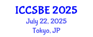 International Conference on Cognitive, Social and Behavioural Sciences (ICCSBE) July 22, 2025 - Tokyo, Japan