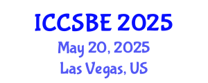 International Conference on Cognitive, Social and Behavioural Sciences (ICCSBE) May 20, 2025 - Las Vegas, United States