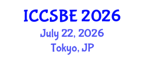 International Conference on Cognitive, Social and Behavioural Sciences (ICCSBE) July 22, 2026 - Tokyo, Japan