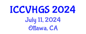International Conference on Collective Violence, Holocaust and Genocide Studies (ICCVHGS) July 11, 2024 - Ottawa, Canada