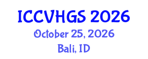 International Conference on Collective Violence, Holocaust and Genocide Studies (ICCVHGS) October 25, 2026 - Bali, Indonesia