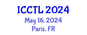 International Conference on College Teaching and Learning (ICCTL) May 16, 2024 - Paris, France