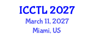 International Conference on College Teaching and Learning (ICCTL) March 11, 2027 - Miami, United States International Conference on College Teaching and Learning (ICCTL) March 11, 2027 - Miami, United States
