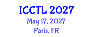 International Conference on College Teaching and Learning (ICCTL) May 17, 2027 - Paris, France International Conference on College Teaching and Learning (ICCTL) May 17, 2027 - Paris, France