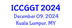 International Conference on Combinatorial Geometry and Graph Theory (ICCGGT) December 09, 2024 - Kuala Lumpur, Malaysia